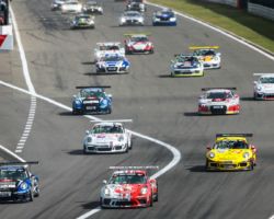 VLN 6. Lauf 2018, Nürburgring-Nordschleife - Foto: Gruppe C Photography; #101 Porsche 911 GT3 Cup, GIGASPEED Team GetSpeed Performance: John Shoffner, Janine Hill, Arno Klasen