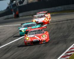 VLN 6. Lauf 2018, Nürburgring-Nordschleife - Foto: Gruppe C Photography; #002 Porsche 911 GT3 R, Team GetSpeed Performance: Steve Jans, Marek Böckmann, Philip Hamprecht, Adam Osieka
