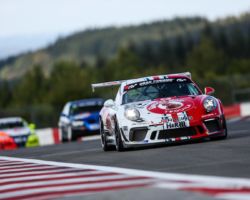 VLN 6. Lauf 2018, Nürburgring-Nordschleife - Foto: Gruppe C Photography; #101 Porsche 911 GT3 Cup, GIGASPEED Team GetSpeed Performance: John Shoffner, Janine Hill, Arno Klasen
