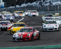 VLN 6. Lauf 2018, Nürburgring-Nordschleife - Foto: Gruppe C Photography; #101 Porsche 911 GT3 Cup, GIGASPEED Team GetSpeed Performance: John Shoffner, Janine Hill, Arno Klasen