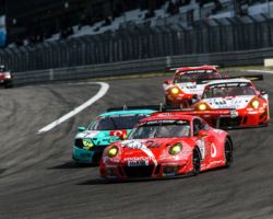 VLN 6. Lauf 2018, Nürburgring-Nordschleife - Foto: Gruppe C Photography; #002 Porsche 911 GT3 R, Team GetSpeed Performance: Steve Jans, Marek Böckmann, Philip Hamprecht, Adam Osieka