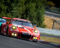 VLN 6. Lauf 2018, Nürburgring-Nordschleife - Foto: Gruppe C Photography; #002 Porsche 911 GT3 R, Team GetSpeed Performance: Steve Jans, Marek Böckmann, Philip Hamprecht, Adam Osieka
