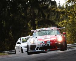 VLN 6. Lauf 2018, Nürburgring-Nordschleife - Foto: Gruppe C Photography; #101 Porsche 911 GT3 Cup, GIGASPEED Team GetSpeed Performance: John Shoffner, Janine Hill, Arno Klasen