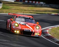 VLN 6. Lauf 2018, Nürburgring-Nordschleife - Foto: Gruppe C Photography; #002 Porsche 911 GT3 R, Team GetSpeed Performance: Steve Jans, Marek Böckmann, Philip Hamprecht, Adam Osieka