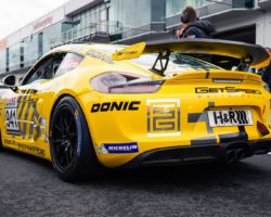 VLN 7. Lauf 2018, Nürburgring-Nordschleife - Foto: Gruppe C Photography; #941 Porsche Cayman GT4 CS, Getspeed Performance: Carrie Schreiner, Daniel Mursch