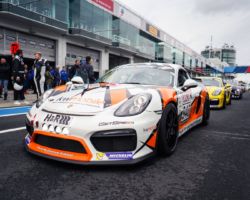 VLN 7. Lauf 2018, Nürburgring-Nordschleife - Foto: Gruppe C Photography; #940 Porsche Cayman GT4 CS, GIGASPEED Team GetSpeed Performance: Max, Jens