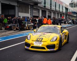 VLN 7. Lauf 2018, Nürburgring-Nordschleife - Foto: Gruppe C Photography; #941 Porsche Cayman GT4 CS, Getspeed Performance: Carrie Schreiner, Daniel Mursch