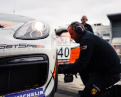 VLN 7. Lauf 2018, Nürburgring-Nordschleife - Foto: Gruppe C Photography; #940 Porsche Cayman GT4 CS, GIGASPEED Team GetSpeed Performance: Max, Jens