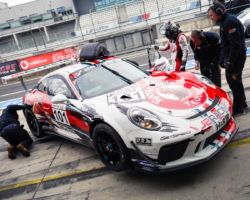 VLN 7. Lauf 2018, Nürburgring-Nordschleife - Foto: Gruppe C Photography; #101 Porsche 911 GT3 Cup, GIGASPEED Team GetSpeed Performance: John Shoffner, Janine Hill, Fabian Schiller