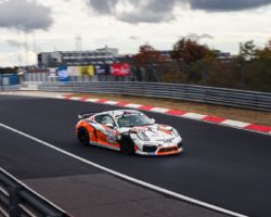 VLN 7. Lauf 2018, Nürburgring-Nordschleife - Foto: Gruppe C Photography; #940 Porsche Cayman GT4 CS, GIGASPEED Team GetSpeed Performance: Max, Jens