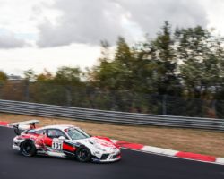 VLN 7. Lauf 2018, Nürburgring-Nordschleife - Foto: Gruppe C Photography; #101 Porsche 911 GT3 Cup, GIGASPEED Team GetSpeed Performance: John Shoffner, Janine Hill, Fabian Schiller