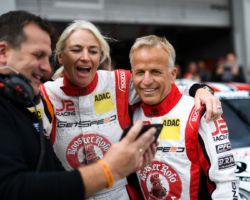 VLN 7. Lauf 2018, Nürburgring-Nordschleife - Foto: Gruppe C Photography; #101 Porsche 911 GT3 Cup, GIGASPEED Team GetSpeed Performance: John Shoffner, Janine Hill, Fabian Schiller