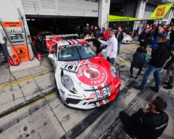 VLN 7. Lauf 2018, Nürburgring-Nordschleife - Foto: Gruppe C Photography; #101 Porsche 911 GT3 Cup, GIGASPEED Team GetSpeed Performance: John Shoffner, Janine Hill, Fabian Schiller