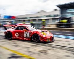 VLN 7. Lauf 2018, Nürburgring-Nordschleife - Foto: Gruppe C Photography; #002 Porsche 911 GT3 R, Team GetSpeed Performance: Steve Jans, Marek Böckmann, Philip Hamprecht, Adam Osieka