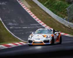 VLN 7. Lauf 2018, Nürburgring-Nordschleife - Foto: Gruppe C Photography; #940 Porsche Cayman GT4 CS, GIGASPEED Team GetSpeed Performance: Max, Jens