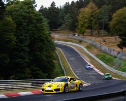 VLN 7. Lauf 2018, Nürburgring-Nordschleife - Foto: Gruppe C Photography; #941 Porsche Cayman GT4 CS, Getspeed Performance: Carrie Schreiner, Daniel Mursch