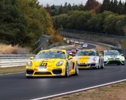 VLN 7. Lauf 2018, Nürburgring-Nordschleife - Foto: Gruppe C Photography; #941 Porsche Cayman GT4 CS, Getspeed Performance: Carrie Schreiner, Daniel Mursch