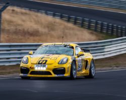 VLN 7. Lauf 2018, Nürburgring-Nordschleife - Foto: Gruppe C Photography; #941 Porsche Cayman GT4 CS, Getspeed Performance: Carrie Schreiner, Daniel Mursch