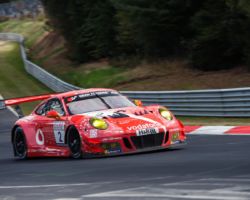 VLN 7. Lauf 2018, Nürburgring-Nordschleife - Foto: Gruppe C Photography; #002 Porsche 911 GT3 R, Team GetSpeed Performance: Steve Jans, Marek Böckmann, Philip Hamprecht, Adam Osieka