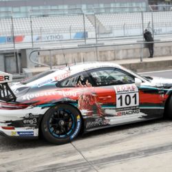 VLN 9. Lauf 2018, Nürburgring-Nordschleife - Foto: Gruppe C Photography; #101 Porsche 911 GT3 Cup, GetSpeed Performance: John Shoffner, Janine Hill, Fabian Schiller