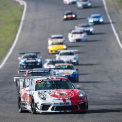 VLN 9. Lauf 2018, Nürburgring-Nordschleife - Foto: Gruppe C Photography; #101 Porsche 911 GT3 Cup, GetSpeed Performance: John Shoffner, Janine Hill, Fabian Schiller