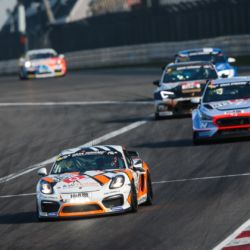 VLN 9. Lauf 2018, Nürburgring-Nordschleife - Foto: Gruppe C Photography; #940 Porsche Cayman GT4 CS, GetSpeed Performance: Max, Jens