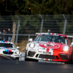 VLN 9. Lauf 2018, Nürburgring-Nordschleife - Foto: Gruppe C Photography; #101 Porsche 911 GT3 Cup, GetSpeed Performance: John Shoffner, Janine Hill, Fabian Schiller