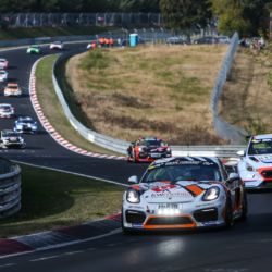 VLN 9. Lauf 2018, Nürburgring-Nordschleife - Foto: Gruppe C Photography; #940 Porsche Cayman GT4 CS, GetSpeed Performance: Max, Jens