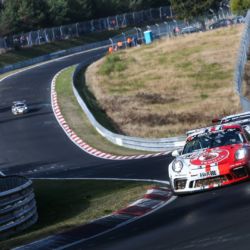VLN 9. Lauf 2018, Nürburgring-Nordschleife - Foto: Gruppe C Photography; #101 Porsche 911 GT3 Cup, GetSpeed Performance: John Shoffner, Janine Hill, Fabian Schiller