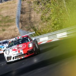 VLN 9. Lauf 2018, Nürburgring-Nordschleife - Foto: Gruppe C Photography; #101 Porsche 911 GT3 Cup, GetSpeed Performance: John Shoffner, Janine Hill, Fabian Schiller