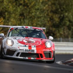 VLN 9. Lauf 2018, Nürburgring-Nordschleife - Foto: Gruppe C Photography; #101 Porsche 911 GT3 Cup, GetSpeed Performance: John Shoffner, Janine Hill, Fabian Schiller