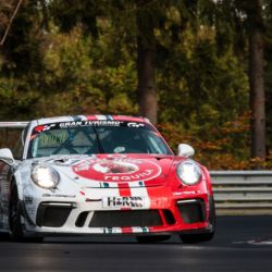VLN 9. Lauf 2018, Nürburgring-Nordschleife - Foto: Gruppe C Photography; #101 Porsche 911 GT3 Cup, GetSpeed Performance: John Shoffner, Janine Hill, Fabian Schiller