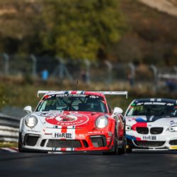 VLN 9. Lauf 2018, Nürburgring-Nordschleife - Foto: Gruppe C Photography; #101 Porsche 911 GT3 Cup, GetSpeed Performance: John Shoffner, Janine Hill, Fabian Schiller