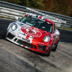 VLN 9. Lauf 2018, Nürburgring-Nordschleife - Foto: Gruppe C Photography; #101 Porsche 911 GT3 Cup, GetSpeed Performance: John Shoffner, Janine Hill, Fabian Schiller